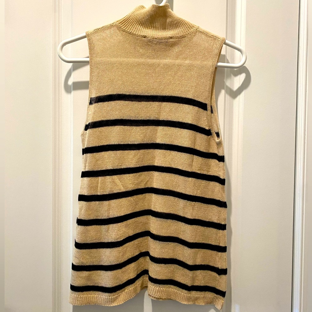 LOFT Casual Turtleneck Short Sleeve Top